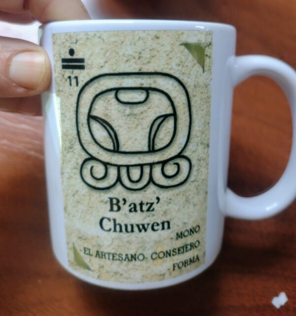 Taza con nawal maya personalizada - Imagen 3